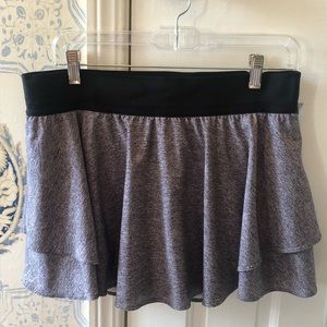Like New Lululemon Court Rival Heather Gray Skirt!